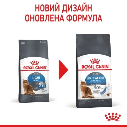 Сухий корм Royal Canin LIGHT WEIGHT CARE для котів всіх порід 1,5 кг — Фото 2