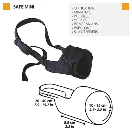 Ferplast SAFE MINI Намордник, нейлон: додаткове фото 2