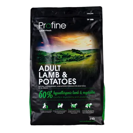 Сухий корм Profine Adult для дорослих собак всіх порід, з ягнятиною та картоплею, 3 кг: додаткове фото 3