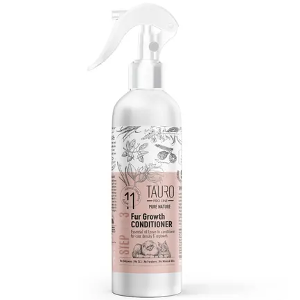 Tauro Pro Line Pure Nature Fur Growth Conditioner Незмивний кондиціонер для стимуляції росту шерсті собак і котів, 250 мл