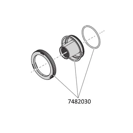Кришка насоса для Eheim FLOW 2500 і Eheim compactON 2100 (7482030): додаткове фото 2