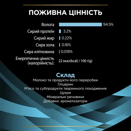 Вологий додатковий корм PRO PLAN Hydra Care для дорослих котів для збільшення споживання води та зниження концентрації сечі 10х85 г: додаткове фото 9