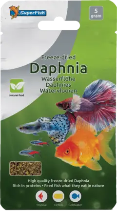 Сублімований корм для риб SF FREEZE DRIED DAPHNIA 5 GRAM (A3040005)