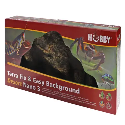 Фон для тераріуму 3D Hobby Terra Fix & Easy Background Dessert Nano 3 40,2x19,3x4,5см (31252): додаткове фото 2