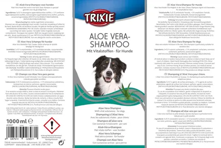 Шампунь для собак Trixie з алое вера, 1 л: додаткове фото 2