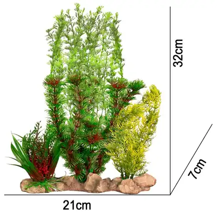 Штучна рослина Kruger Meier Plant Forest 21x7x32см (21931): додаткове фото 2
