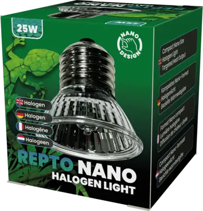 REPTO NANO HALOGEN LIGHT 25 WATT (R3100085) галогенна нано лампа для рептилій