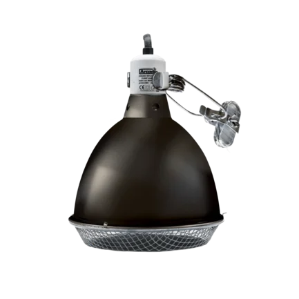 ARCADIA REFLECTOR CLAMP LAMP WITH CERAMIC HOLDER E27 20CM GRAPHITE (R2100075) світильник для тераріума: додаткове фото 2