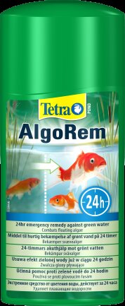 Засіб Tetra Pond AlgoRem для боротьби з каламутною зеленою водою у ставку, 500 мл на 10000 л — Фото 2