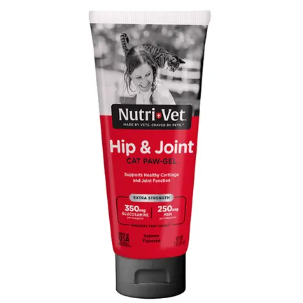 Nutri-Vet Hip&Joint НУТРІ-ВЕТ ЗВ’ЯЗКИ ТА СУГЛОБИ хондроїтин, глюкозамін, МСМ для котів, гель 0,089 л