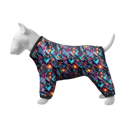 Вітровка для собак WAUDOG Clothes, малюнок "Нескінченні світи", XS25, В 36-38 см, С 26-28 см