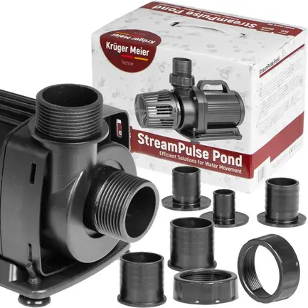 Енергоефективний насос для ставка Kruger Meier StreamPulse Pond 15000 л/год із захистом: додаткове фото 4