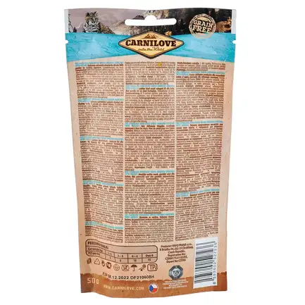 Ласощі Carnilove Cat Semi Moist Snack для котів, сардина та петрушка, 50 г: додаткове фото 2