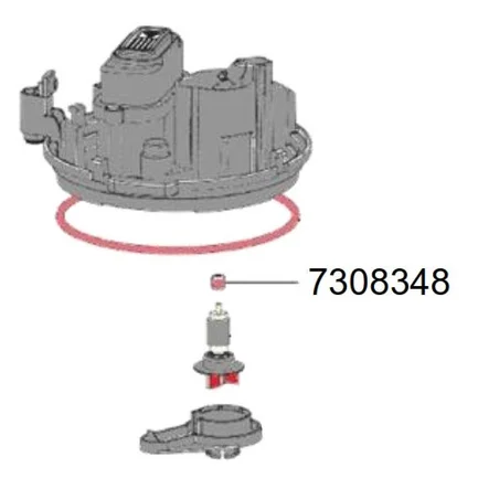 Підшипникова втулка для зовнішнього фільтру Eheim classicVARIO+e 250 (2214) 2шт. (7308348): додаткове фото 2