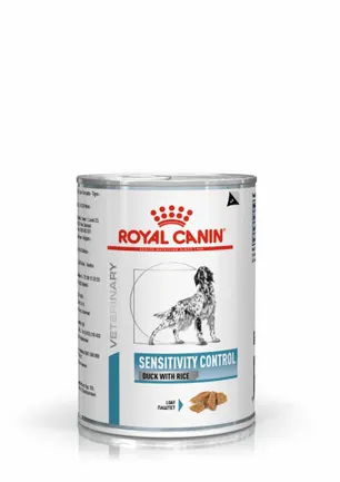 Дієтичний вологий корм Royal Canin SENSITIVITY CONTROL DOG DUCK (паштет) для собак 410 г