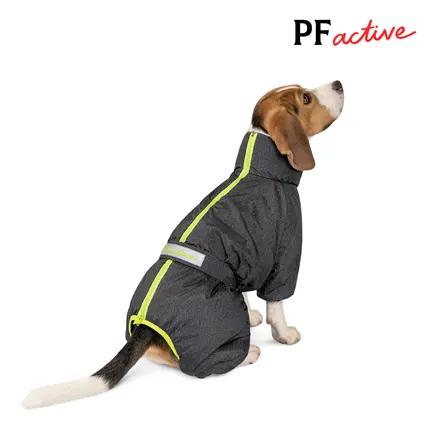 Комбінезон Pet Fashion «Cold» для такс, розмір S2, сірий: додаткове фото 4