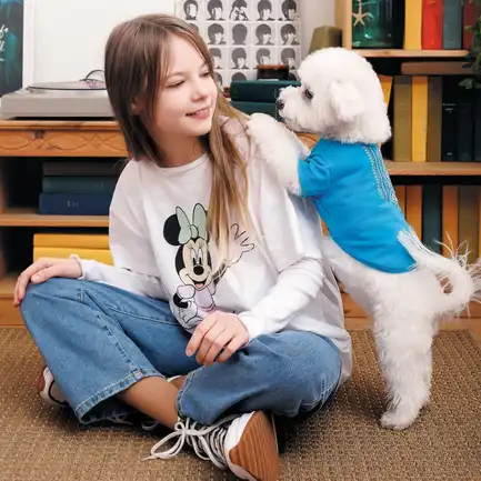 Футболка Pet Fashion «Ivanko» для собак, розмір S2, синя: додаткове фото 3
