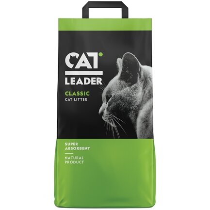 Cat Leader Classic КЕТ ЛІДЕР КЛАСІК суперпоглинальний наповнювач у котячий туалет 10 кг