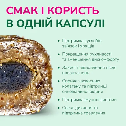 LK Baits Pet Nutrigel Beef S-M Функціональні ласощі для собак для суглобів з яловичиною і спіруліною (Ø 15 мм), 150 г: додаткове фото 3