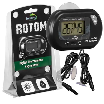 Гігрометр - термометр цифровий Terrario Rotom Digital Thermometer Hygrometer: додаткове фото 2