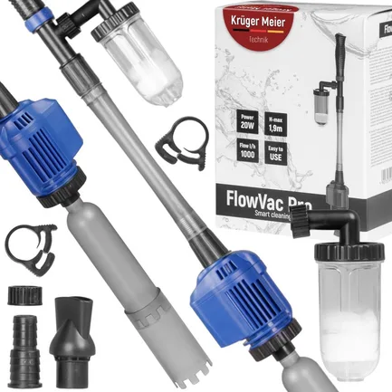 Сифон для акваріума Kruger Meier FlowVac Pro 4-в-1: додаткове фото 3