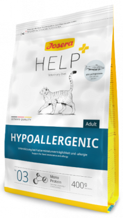 Сухий корм для котів Josera Help Hypoallergenic Cat dry 400g