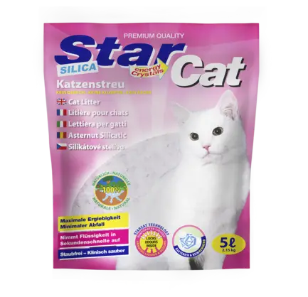 Наповнювач для котів Star Cat 5 л