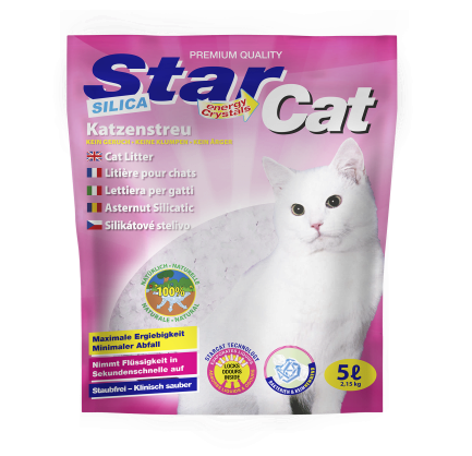 Наповнювач для котів Star Cat 5 л