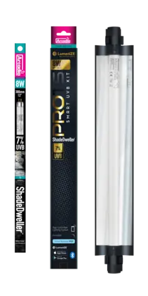 LUMENIZE PRO T5 UVB KIT SHADEDWELLER 7% UVB 8 WATT (R2200050) ультрафіолетова лампа для рептилій