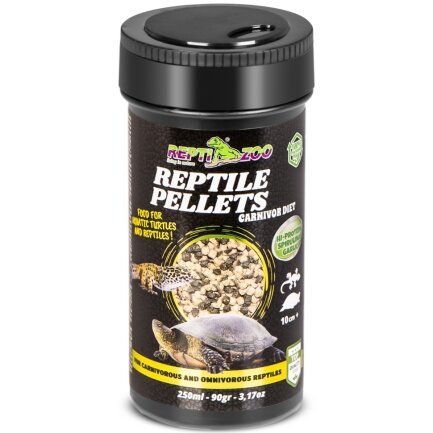 Корм і вітаміни для хижих рептилій Repti-Zoo Reptile Pellets 250мл. — Фото 2