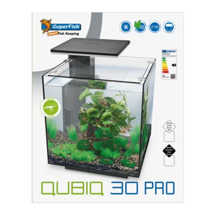 Акваріумний набір SuperFish QubiQ 30 LED Black (A4050895): додаткове фото 3