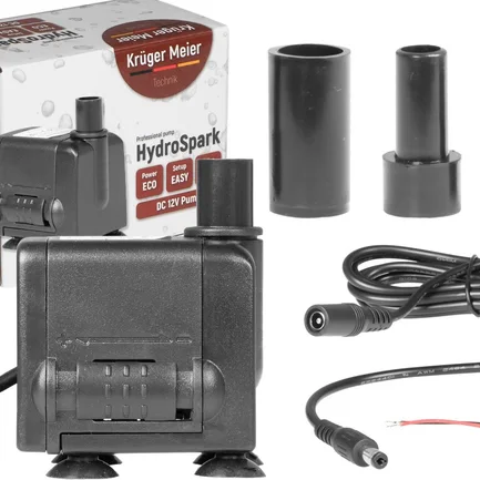 Помпа підйомна Kruger Meier HydroSpark 650 — міні насос 12V, 450 л/год: додаткове фото 8