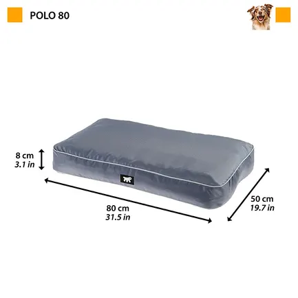 Ferplast POLO 80 GREY М'яке місце сіре, TECH-текстиль: додаткове фото 2
