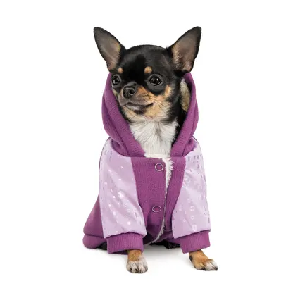 Толстовка Pet Fashion «Lilac» для дівчаток, розмір XS, бузкова (лімітована серія): додаткове фото 2