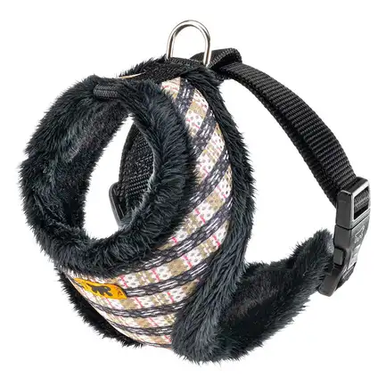 Ferplast NIKITA FUR SMALL TARTAN HARNES Шлея для собак