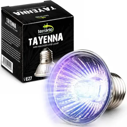 Лампа для тераріуму Terrario Tayenna 25W UVB 3.0 E27 для тропічних рептилій та амфібій: додаткове фото 4