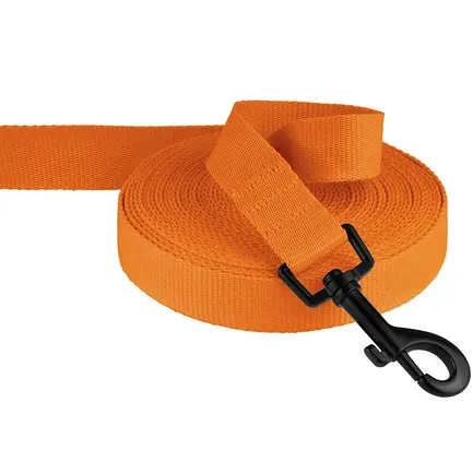 Повідець для Собак Bronzedog Active Нейлоновий з М'якою Ручкою Помаранчевий M: додаткове фото 3
