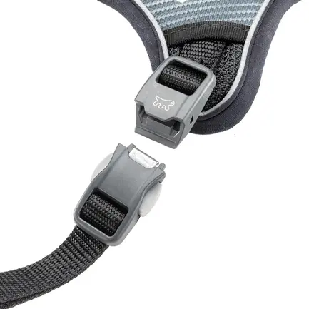 Ferplast GENIUS SMALL BLACK HARNESS нейлонова шлея для тварин чорна: додаткове фото 6