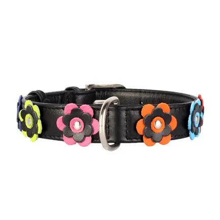 Нашийник "CoLLaR GLAMOUR" з оздобленням "Аплікація" (ширина 35мм, довжина 46-60см) чорний: додаткове фото 2