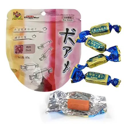 DoggyMan Deli Cube Duck ДОГГІМЕН ЦУКЕРКИ КУБИКИ З КАЧКОЮ ласощі для собак 0,06 кг