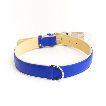 Нашийник "CoLLaR brilliance" без прикрас (ширина 35мм, довжина 57-71см) синій: додаткове фото 2
