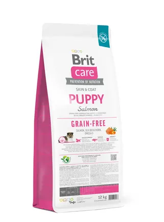Сухий корм Brit Care Dog Grain-free Puppy для цуценят, беззерновий з лососем, 12 кг: додаткове фото 3