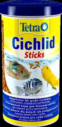 Корм Tetra Cichlid Sticks для рибок цихлід, 320 г (палички) — Фото 2