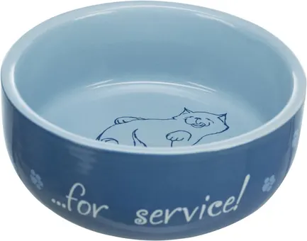 Миска Trixie Thanks for Service для котів, керамічна, 11 см, 300 мл: додаткове фото 5