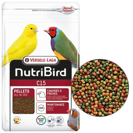 Versele-Laga NutriBird С15 ВЕРСЕЛЕ-ЛАГА НУТРІБЕРД С15 КАНАРКА ЗЯБЛИК корм для канарок та зябликів 1 кг