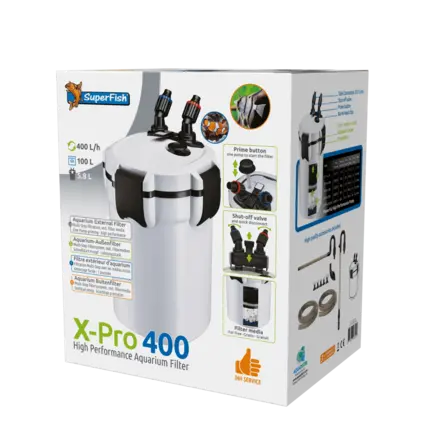 Зовнішній фільтр SUPERFISH X PRO 400 - 100L (N7031395): додаткове фото 2