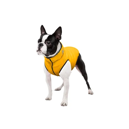 Курточка для собак AiryVest двостороння, S35, A 32-35, B 45-47, C 31-36, жовто-чорна: додаткове фото 4