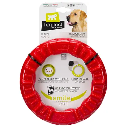 Ferplast SMILE L RED DOG RING: додаткове фото 4