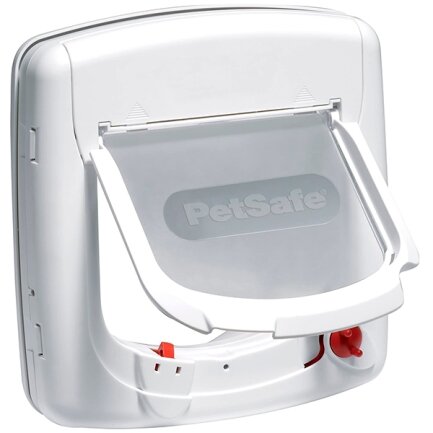 PetSafe Staywell ПЕТСЕЙФ СТЕЙВЕЛ ПРОГРАМ дверцята для котів до 7кг, з програмованим ключем Білий