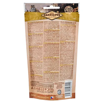 Ласощі Carnilove Cat Semi Moist Snack для котів, курка та тимьян, 50 г: додаткове фото 2